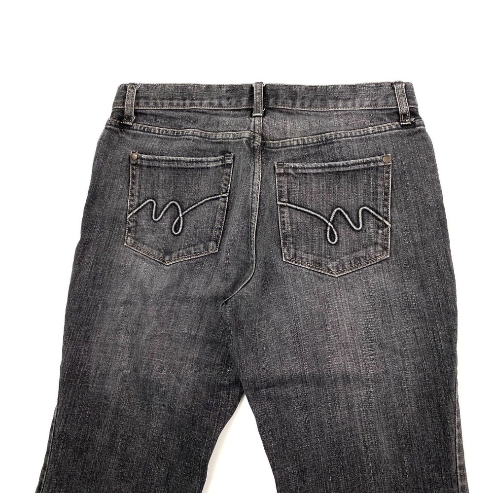 Mossimo Straight Leg Women's size 6 Black Denim jeans - Picture 4 of 4